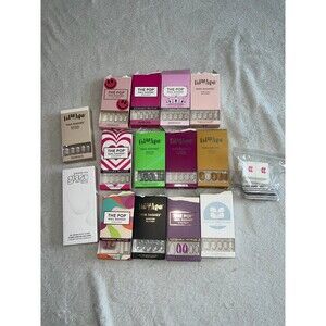 Huge lot of red Aspen nail dashes *read desc